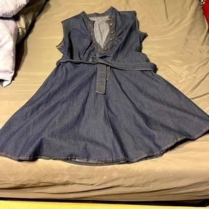 Super Cute Jean like Dress